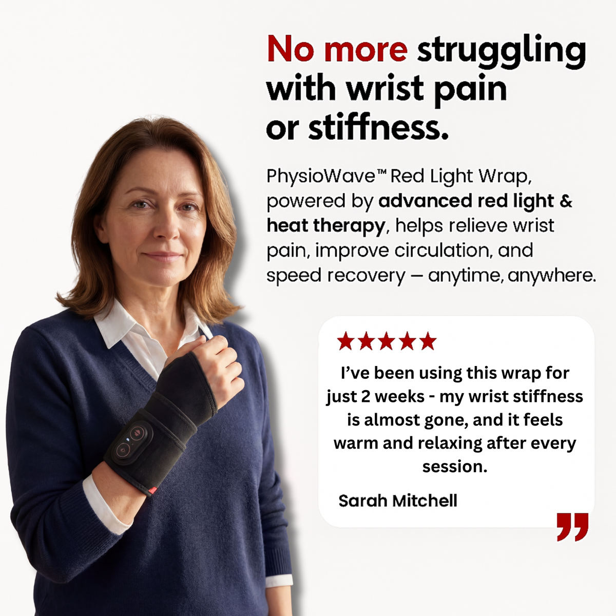 PhysioWave™ Red Light Wrap